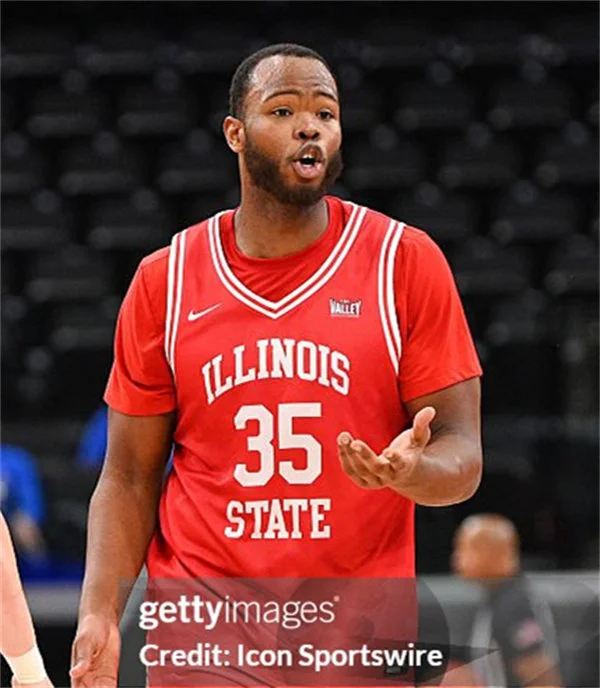 Illinois State Redbirds #35 Chase Walker 2025-26 Red Basketball Game Jersey 