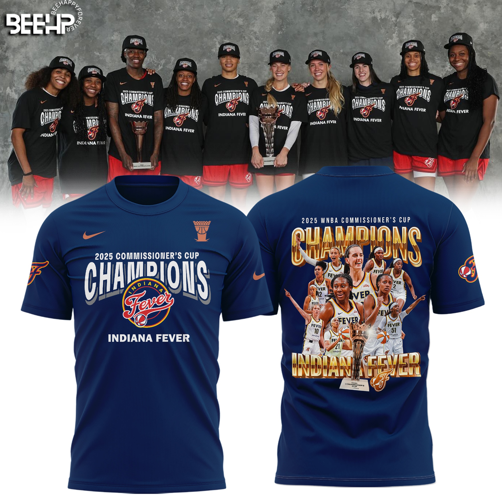 Indiana Fever 2025 WNBA Commissioner’s Cup Champions S