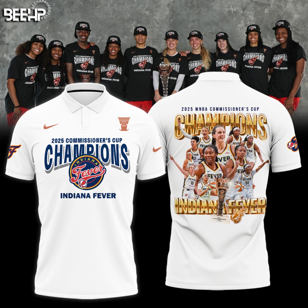 Indiana Fever 2025 WNBA Commissioner’s Cup Champions Shirt