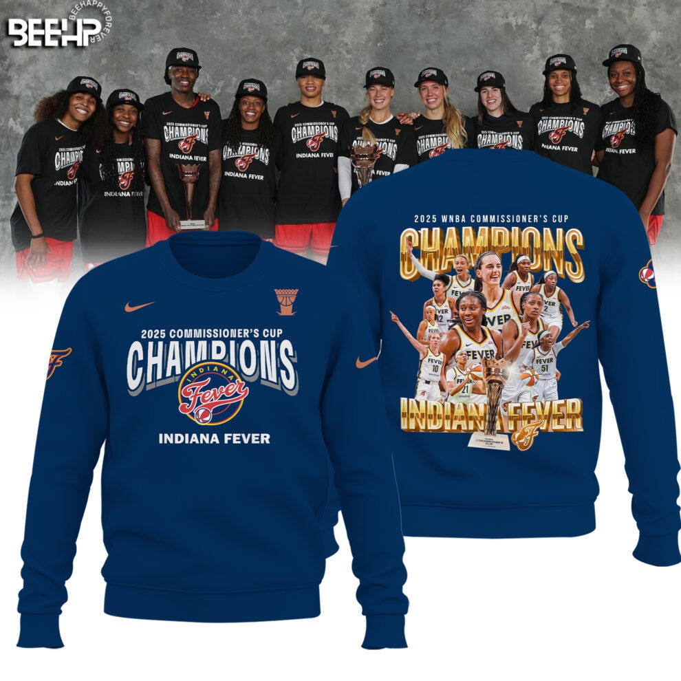 Indiana Fever 2025 WNBA Commissioner’s Cup Champions Shirtss