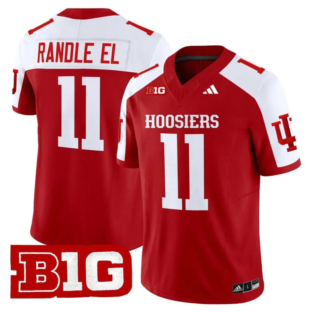 Indiana Hoosiers #11 Antwaan Randle El Crimson White Gratitude Limited Football Jersey 