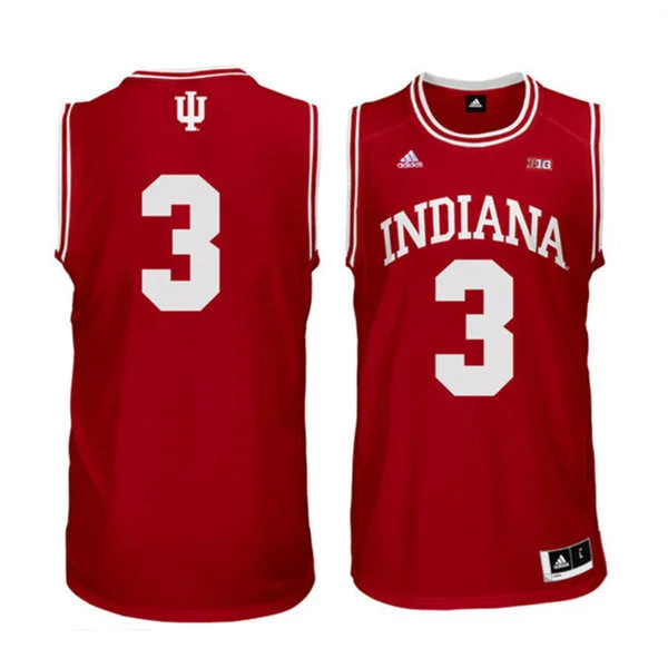 Indiana Hoosiers #3 OG Anunoby 2017 Crimson Basketball Game Jersey 