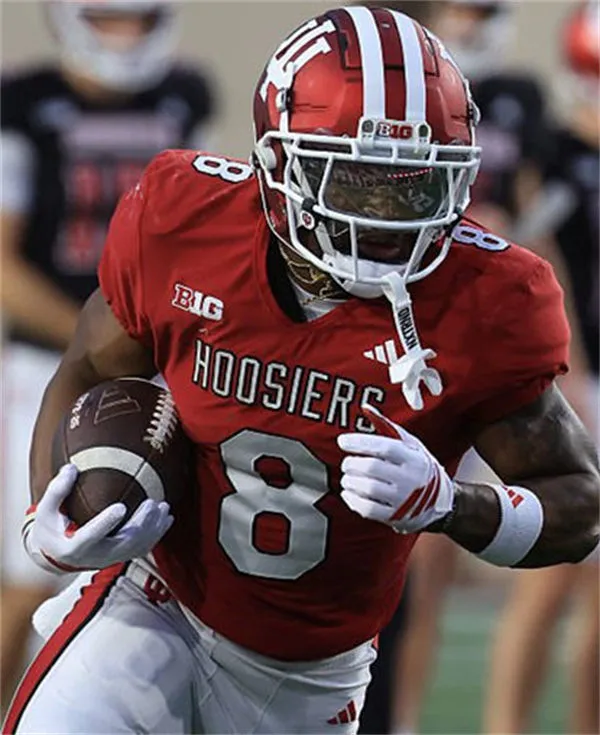 Indiana Hoosiers #8 Kaelon Black Crimson Hoosiers College Football Jersey 