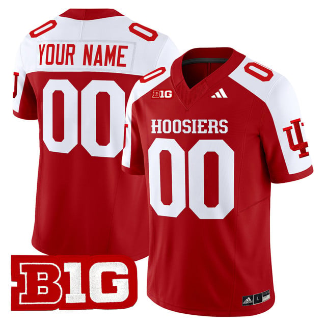 Indiana Hoosiers 2025 Vapor Limited Custom Jersey