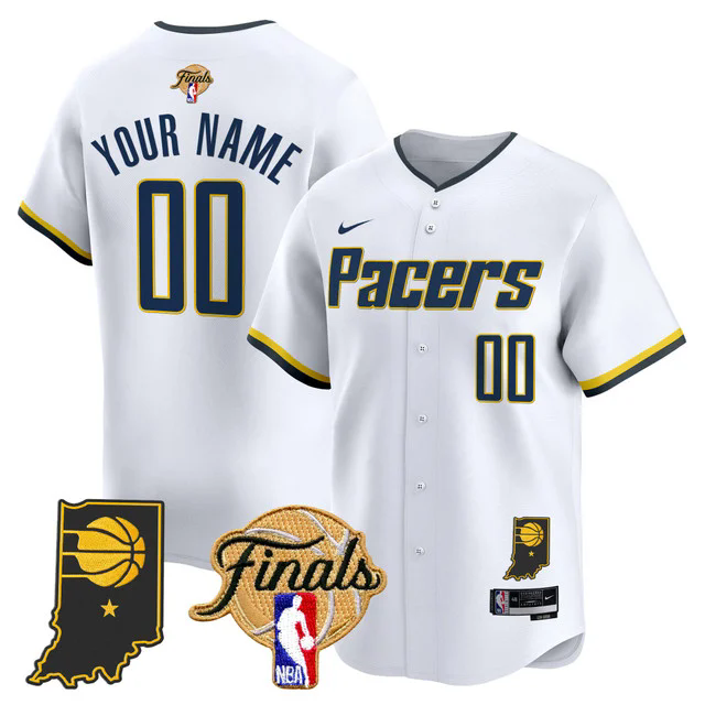 Indiana Pacers 2025 Finals Vapor Baseball Custom Jersey ASSOCIATION.webp