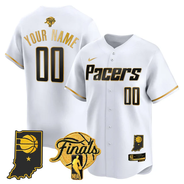 Indiana Pacers 2025 Finals Vapor Baseball Custom Jersey.webp