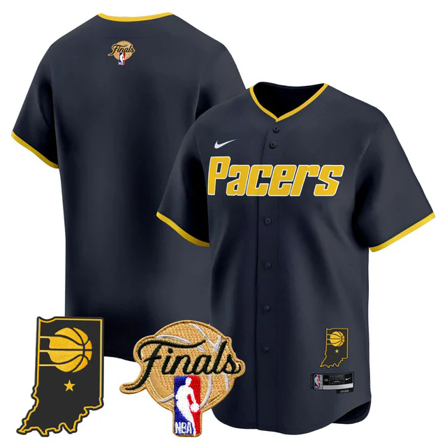 Indiana Pacers 2025 Finals Vapor Baseball Jersey ICON BLANK.webp