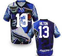 Indianapolis Colts #13 TY Hilton Stitched NFL Elite Fanatical Version Jersey (2)