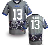 Indianapolis Colts #13 TY Hilton Stitched NFL Elite Fanatical Version Jersey (6)