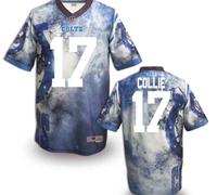 Indianapolis Colts #17 Austin Collie Stitched NFL Elite Fanatical Version Jersey (8)