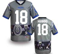 Indianapolis Colts #18 Peyton Manning Stitched NFL Elite Fanatical Version Jersey (6)