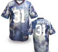 Indianapolis Colts #31 Donald Brown Stitched NFL Elite Fanatical Version Jersey (8)