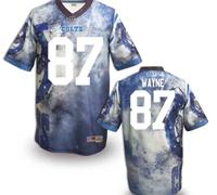 Indianapolis Colts #87 Reggie Wayne Stitched NFL Elite Fanatical Version Jersey (8)