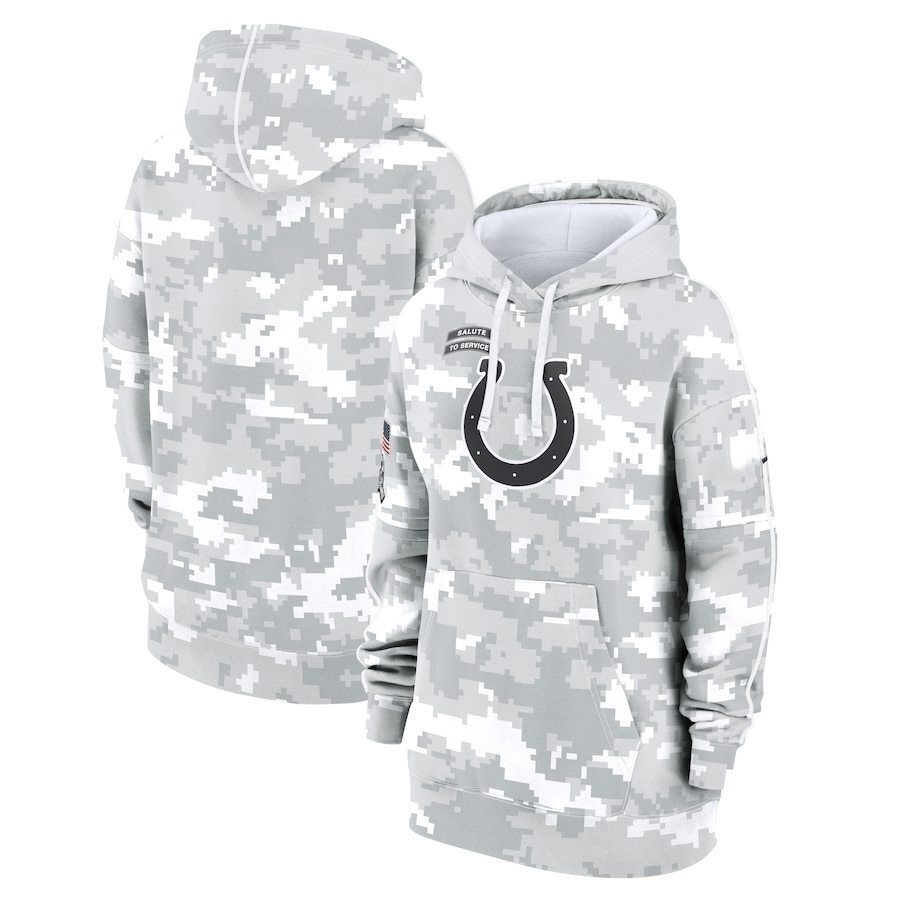 Indianapolis Colts 2025  Salute to Service  Limited Football Stitched hoodie Jersey