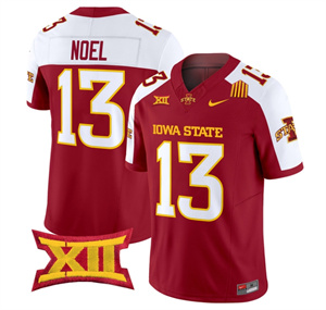 Iowa State Cyclones 2024 Vapor Limited Football  Jersey - All Stitched ALTERNATE #13 JAYLIN NOEL