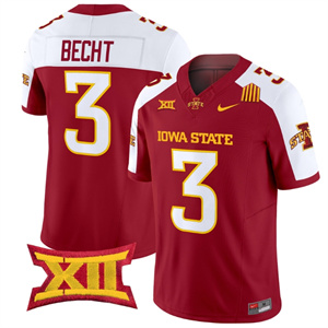 Iowa State Cyclones 2024 Vapor Limited Football  Jersey - All Stitched ALTERNATE #3 ROCCO BECHT