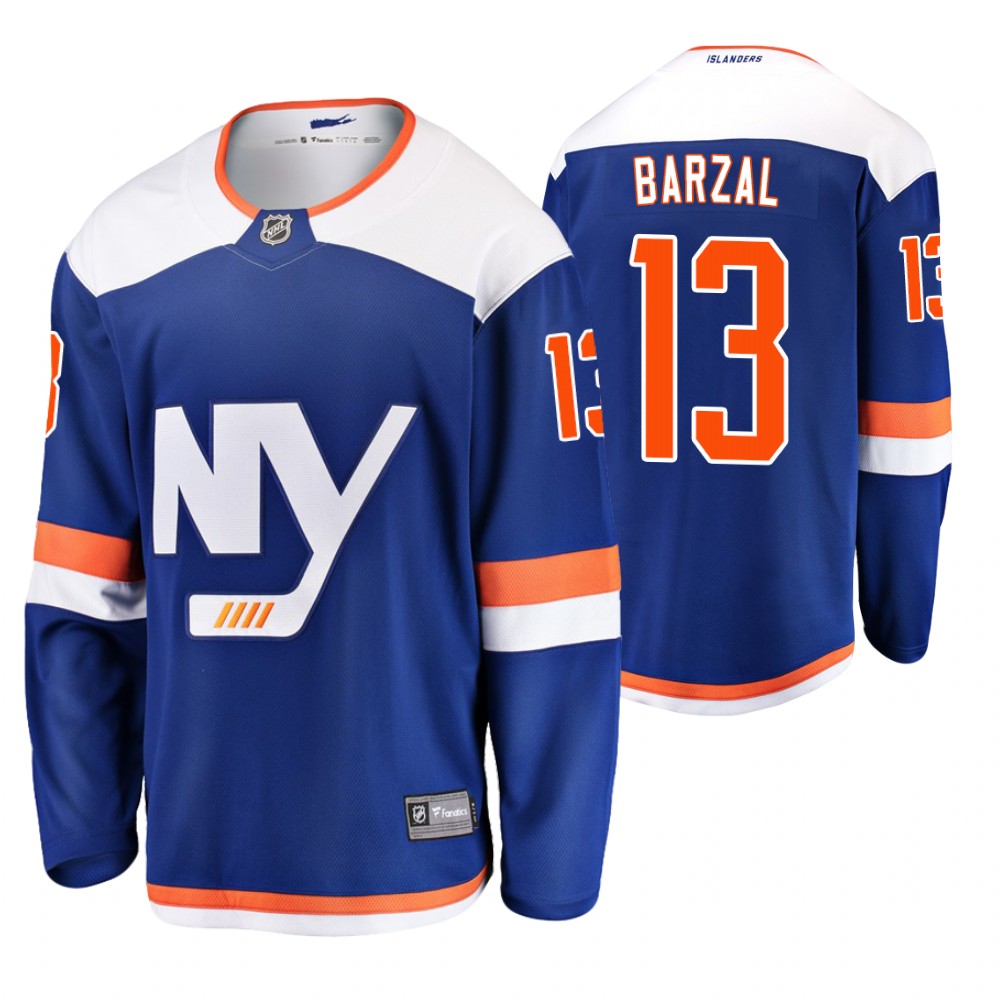 Islanders Mathew Barzal Youth Breakaway Player Fanatics Branded Alternate Jersey
