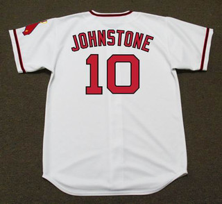 JAY JOHNSTONE California Angels 1970 Majestic Cooperstown Home Baseball Jersey