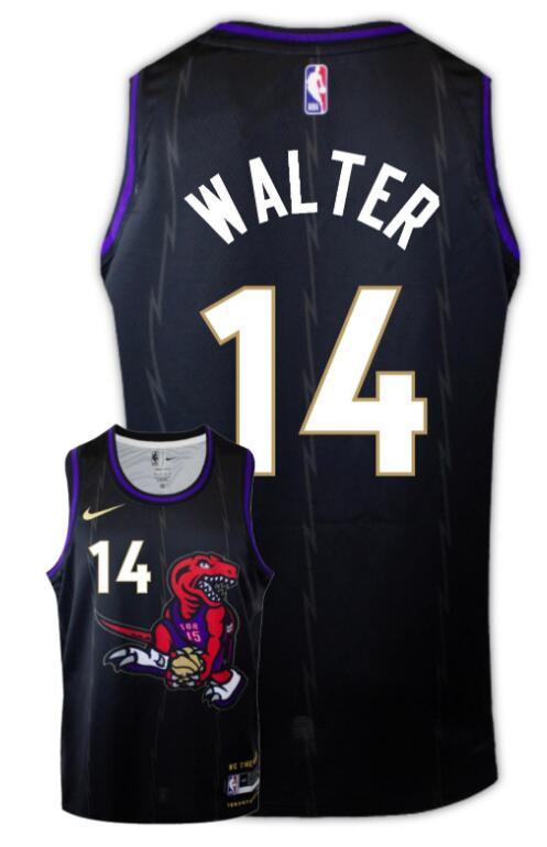 Ja'Kobe Walter Toronto Raptors 2024 Jersey