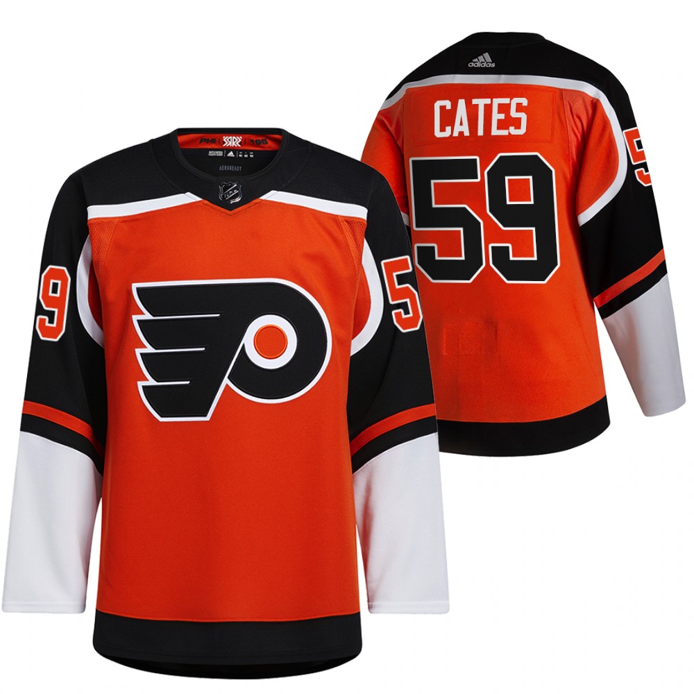 Jackson Cates Flyers 2021 Reverse Retro Orange Special Edition Jersey