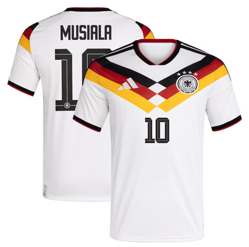 Jamal Musiala Germany National Team adidas 2026 Home Replica Jersey