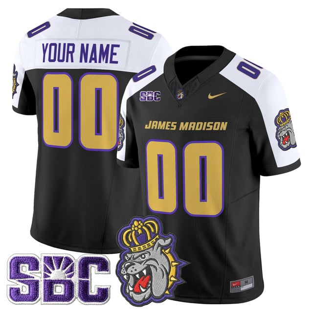 James Madison Dukes 2025 Vapor Limited Custom Jersey black