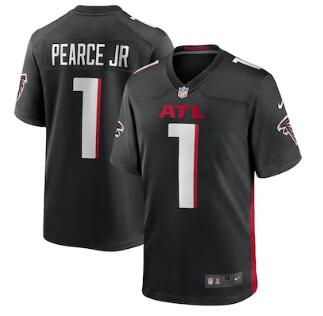 James Pearce Jr. Atlanta Falcons Nike 2025 NFL Draft First Round Pick Game Player Jersey - Black