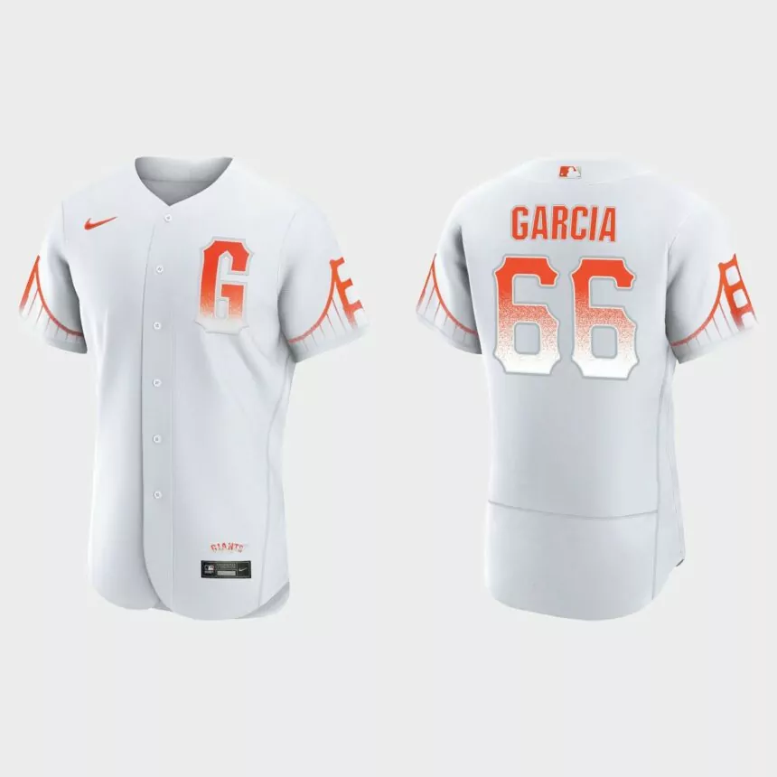 Jarlin Garcia San Francisco Giants 2021 City Connect Authentic Jersey – White