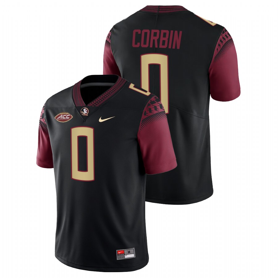 Jashaun Corbin Florida State Seminoles Black College Football Alternate Jersey