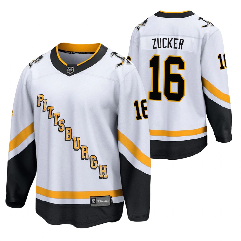 Jason Zucker Penguins 2021 Special Edition White Jersey