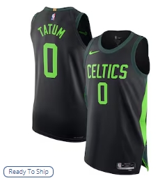 Jayson Tatum Boston Celtics Nike 202425 Authentic Player Jersey - City Edition - Black