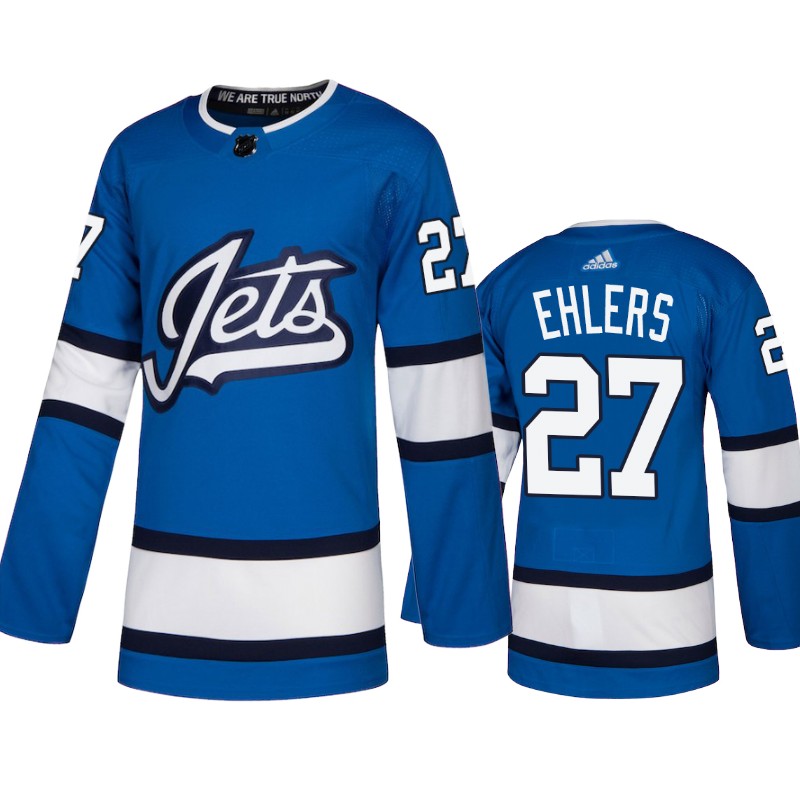 Jets Nikolaj Ehlers Blue Authentic Alternate Jersey