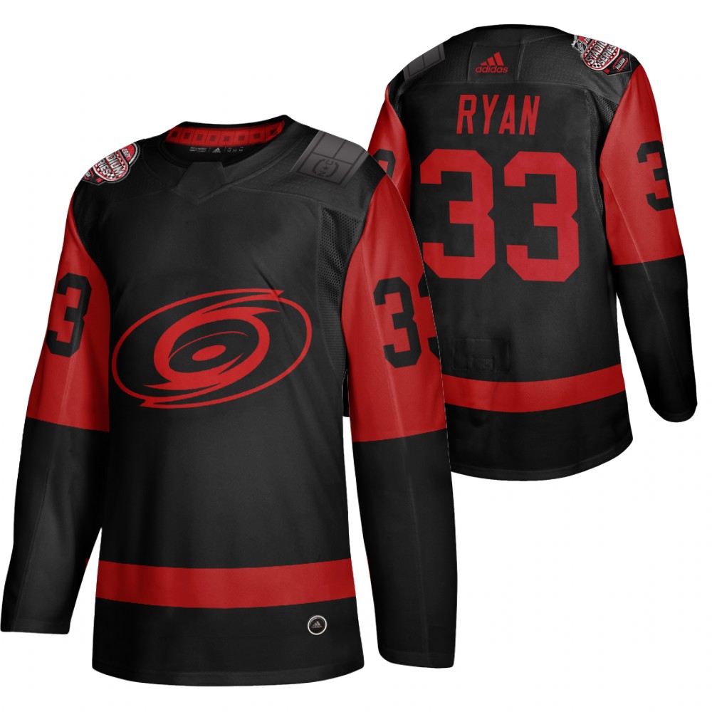 Joakim Ryan Carolina Hurricanes Black 2021 Stadium Series Authentic Jersey