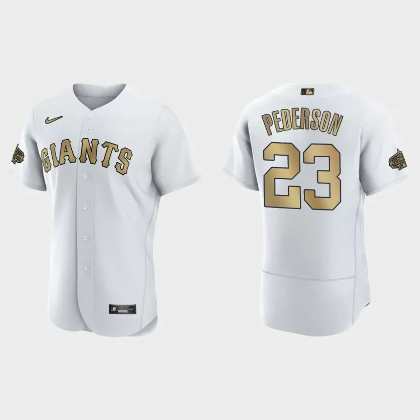 Joc Pederson San Francisco Giants 2022 MLB All-Star Game Authentic Jersey – White