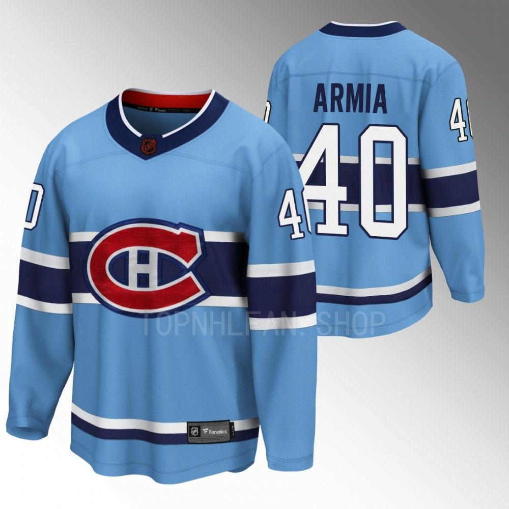 Joel Armia Montreal Canadiens Jersey Special Edition 2.0 Blue 2022 Breakaway Player