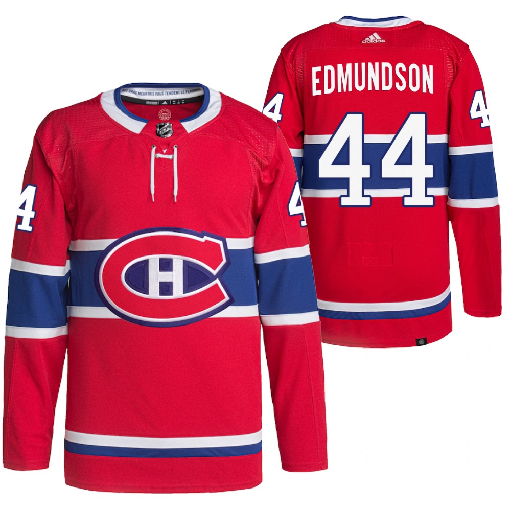 Joel Edmundson Montreal Canadiens Red Home Primegreen Authentic Pro Jersey