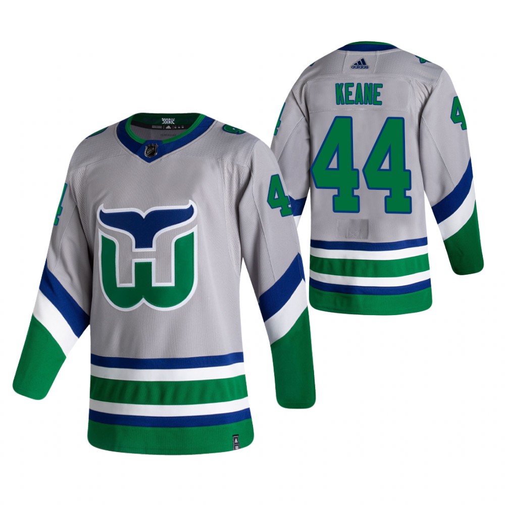 Joey Keane Carolina Hurricanes Reverse Retro Gray Men's Jersey Authentic