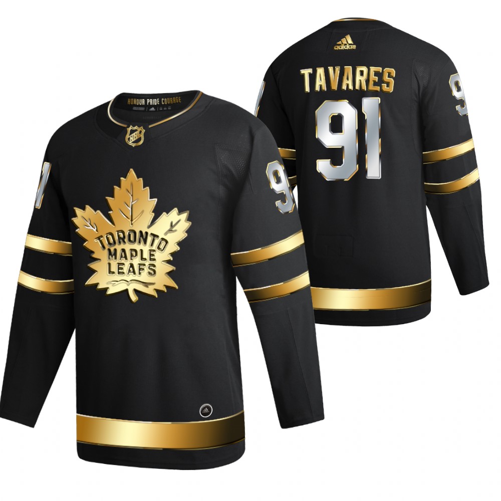 John Tavares Toronto Maple Leafs Black 2021 Golden Edition Jersey Limited Authentic