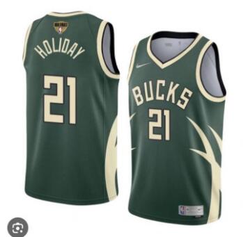 Jrue Holiday Bucks Green NBA Finals