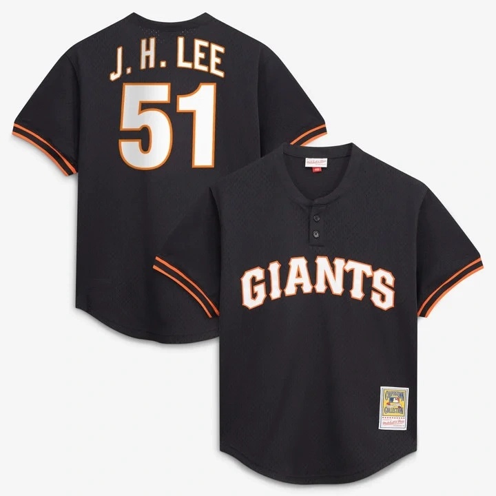 Jung Hoo Lee San Francisco Giants Jersey black