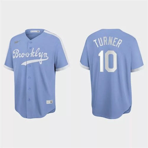 Justin Turner Brooklyn Dodgers Cooperstown Collection Baseball Jersey – Light Purple.jpg