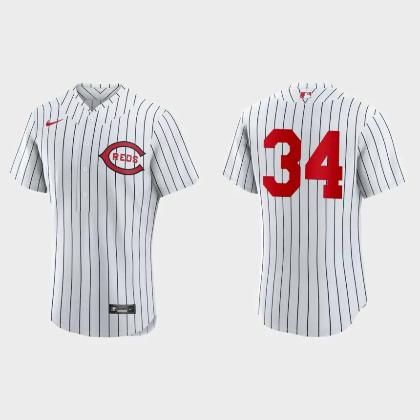 Justin Wilson Cincinnati Reds 2022 Field of Dreams Authentic Jersey – White
