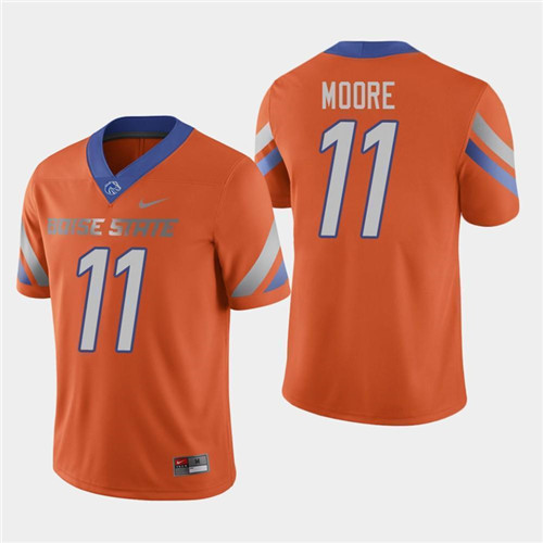 KELLEN MOORE BOISE STATE BRONCOS FOOTBALL JERSEY - ORANG