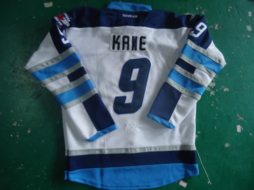 KID NHL jerseys Winnipeg Jets 9 kane jerseys white