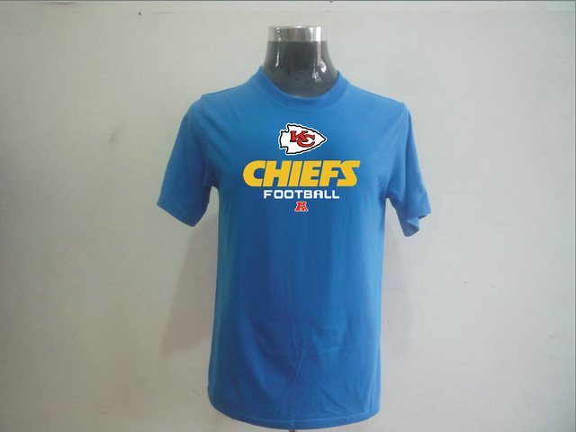 NEW NFL Kansas City Chiefs Big & Tall Critical Victory T-Shirt L.blue