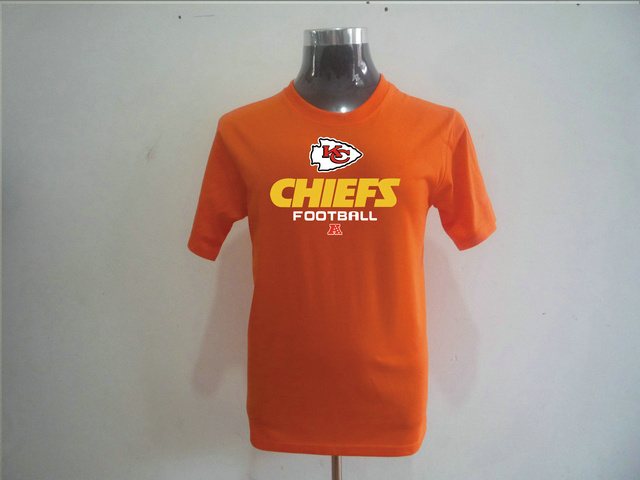 NEW NFL Kansas City Chiefs Big & Tall Critical Victory T-Shirt Orange