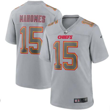Kansas City Chiefs Patrick Mahomes Nike Atmosphere Gray Jersey