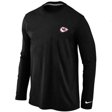 Kansas City Chiefs Sideline Legend Authentic Long Sleeve T-Shirt Black