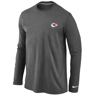 Kansas City Chiefs Sideline Legend Authentic Long Sleeve T-Shirt D.Grey