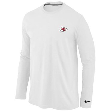 Kansas City Chiefs Sideline Legend Authentic Long Sleeve T-Shirt White